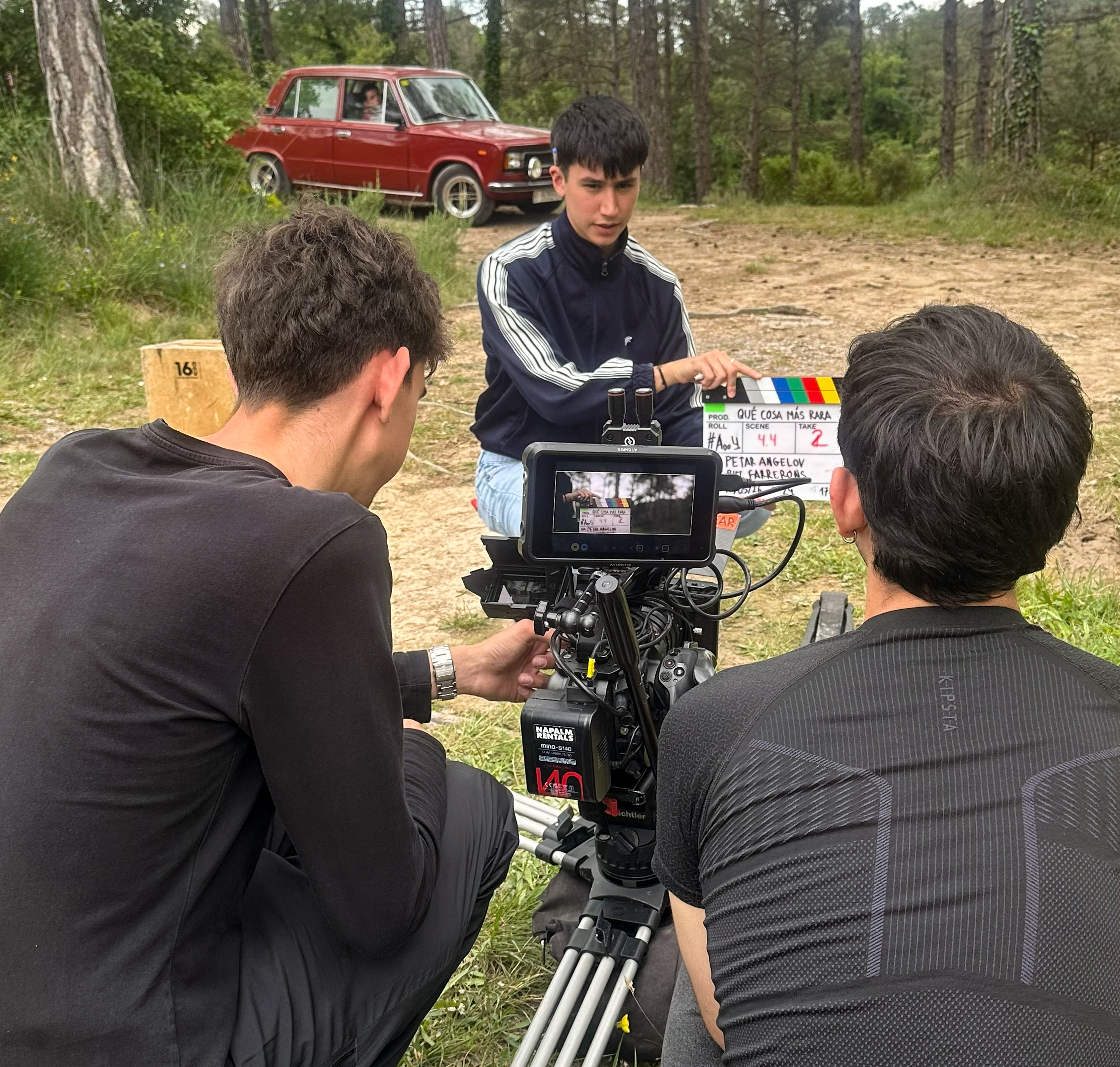 Behind the scenes 4